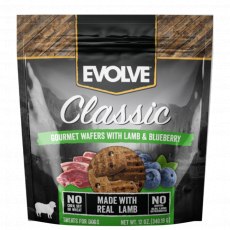 Evolve Snack Waffer cordero para Perro 340gr